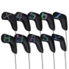 Scott Edward 13PCS Wedge Iron Golf Headcover Set PU Waterproof