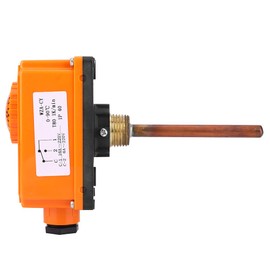 Samfoxy Temperature Controller-Samfox Thermostat Hot Water Pipe Thermostat Hot Water Pipeline Temperature Controller Heating System Parts