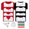 Regla Camiseta Playera Impresión Cinta Métric Herramient Kit
