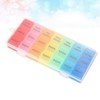 MAGICLULU Pill Case Pill Clear Organizer Box Pill Organizer 7