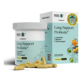 Resbiotic Resb Suplemento Pulmonar Probiotico 60 Cápsulas                                                                                             
