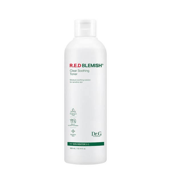 Dr.G RED Blemish Clear Soothing Toner 10.14oz KOREA Beauty