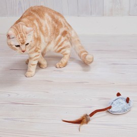 Petio Wild Mouse Automatic Driving Robo Mouse Max Cat Toy