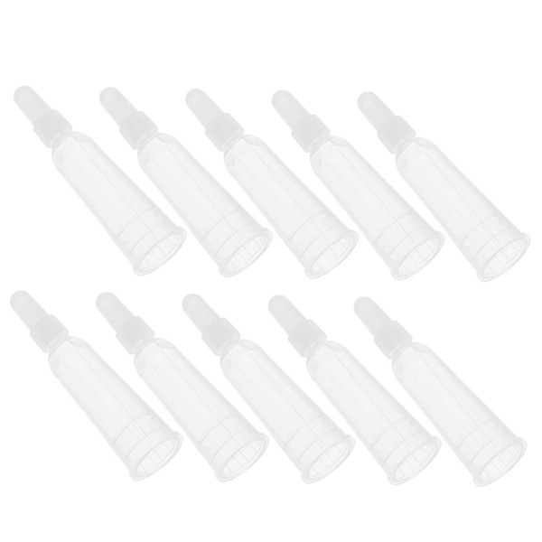 ORFOFE 10pcs Vial Dispensing Toppers Plastic Ampule Opener Safety Finger