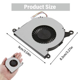 Replacement CPU Fan for NUC8 Series, Computer Host Fan, Low Noise 4-Pin PC Case Fan with High Airflow, Cooling Fan, Including NUC8i7BEH, NUC8i3BEH, NUC8i5BEH, NUC8i7 etc