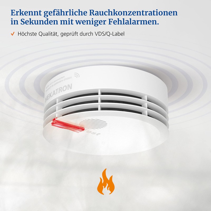 Hekatron Genius Plus X Model Year Smoke Alarm