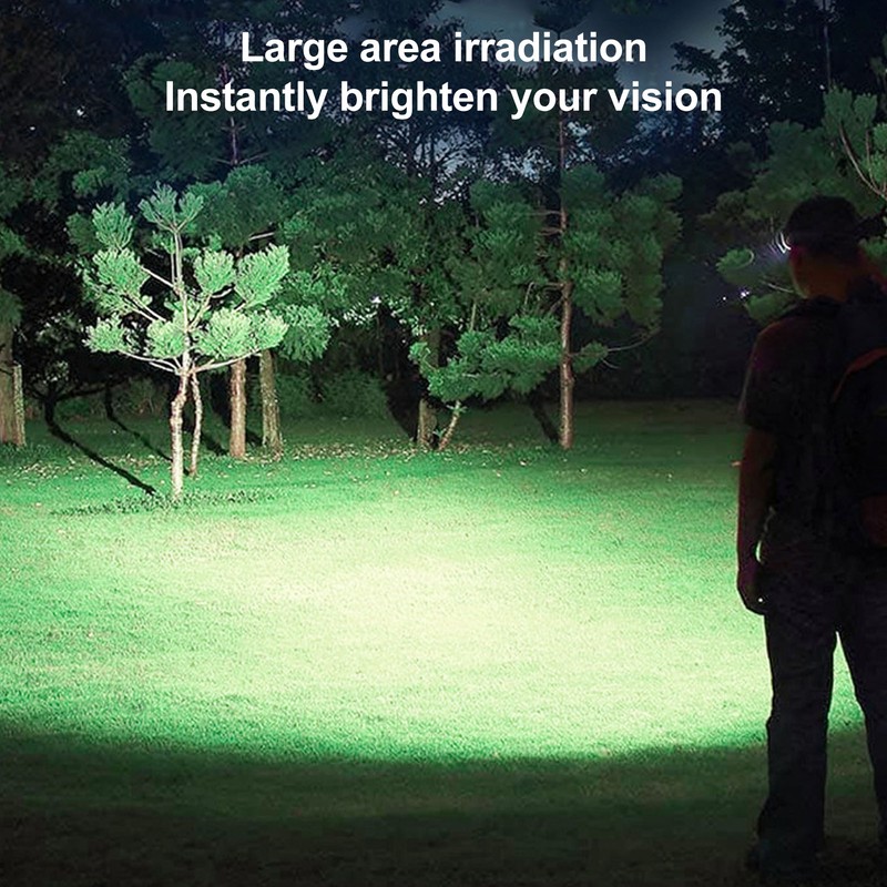 COB Head Lamp USB Rechargeable Led Head Lamp IPX4 Waterproof