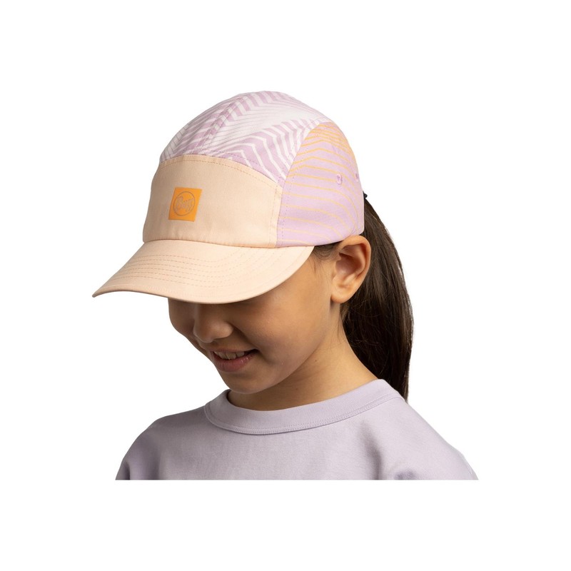 Buff Cappello 5 Panel Go Orchid Unisex Bambini