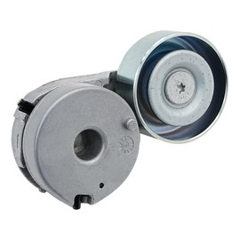 Belt Tensioner Assembly with Pulley Compatible for Nissan Sentra 2007-2012 Versa 2007-2012 Cube 2009-2014 NV200 2013-2019 1.8L 2.0L, Replaces# 11955ET00A, 11955DN200, 39162