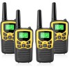 MOICO 4 PACK Long Range 100 mile Walkie Talkie Two