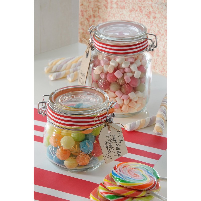 Kilner Round Clip Top Jar 1L 38-2017-00