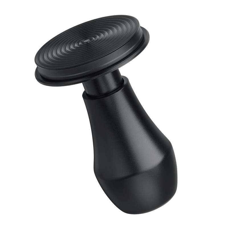 Normcore Coffee Tamper with Base Ripple 58.5 mm - Titanium