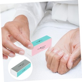 FOMIYES 3sets Nail Practice Hand Nail Art Supplies Four Sided Eva Files Manicure Tools for Women 10pcs*3