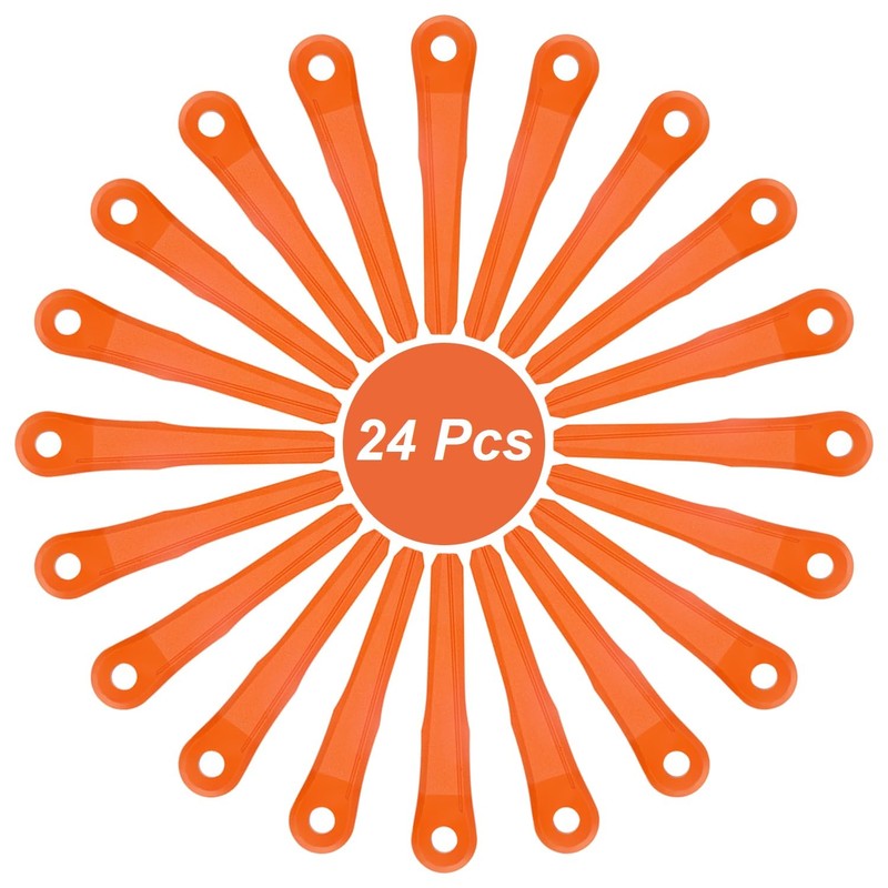 24 pieces of plastic knives for Stihl Polycut 6-2, 6-3,