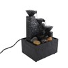 Tabletop Fountain Circulating Water Decorative USB Desk Waterfall Fountain with