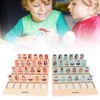 Guessing Game Toy Wooden Parent Child Interactive Logical Thinking Training