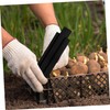 Totority 8Pcs Plastic Raised Garden Box Leg Planter Bed Components