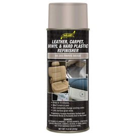 SM Arnold Refinishing Spray Paint - PARVE BEIGE 11 Oz. - For Leather, Carpet, Vinyl, Metal, Plastic, Polycarbonate, Polypropylene, Acrylic, Lexan, Fiberglass | Pro Grade Aerosol Refinisher