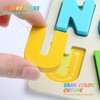 Wooden Puzzles for Toddlers, ABC Alphabet Puzzle, Learning Toys, Preschool