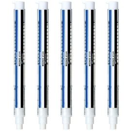 Tombow Pen-Type Eraser MONO Mono Color 5-Pack Knock-Type Holder Eraser JCC-121A-5P