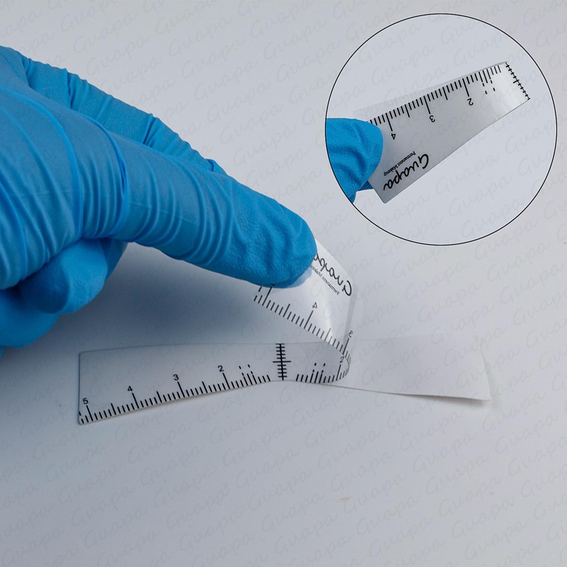 Guapa Eyebrow Ruler Stencils Easy Mapping Shaping Sticker Stencil Microblading