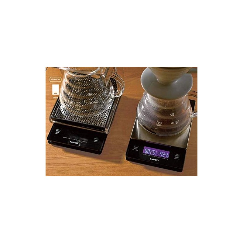 Hario V60 Drip Coffee Scale and Timer Pour Over Scale