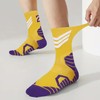 LSUDFHE Basketball Socks with Number, Cushioned Athletic Sports Crew Socks