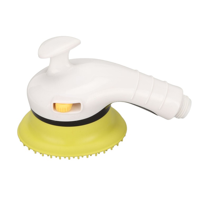 Pet Shower Head Brush with Switch Universal Soft Teeth Massage