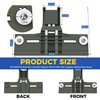 Romalon Upgraded W10350375 W10712395 Dishwasher Top Rack Adjuster Kit