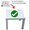 Fun Drinking Games as a Table Cloth, 70 x 70