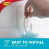 Command BATH17-ES-E 051141958392 Towel, Clear Frosted, 1-Hook, 1-Large...