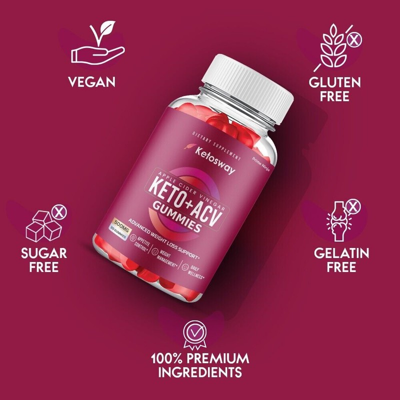 KetoSway Keto ACV Gummies, Keto Sway Keto ACV Max Strength