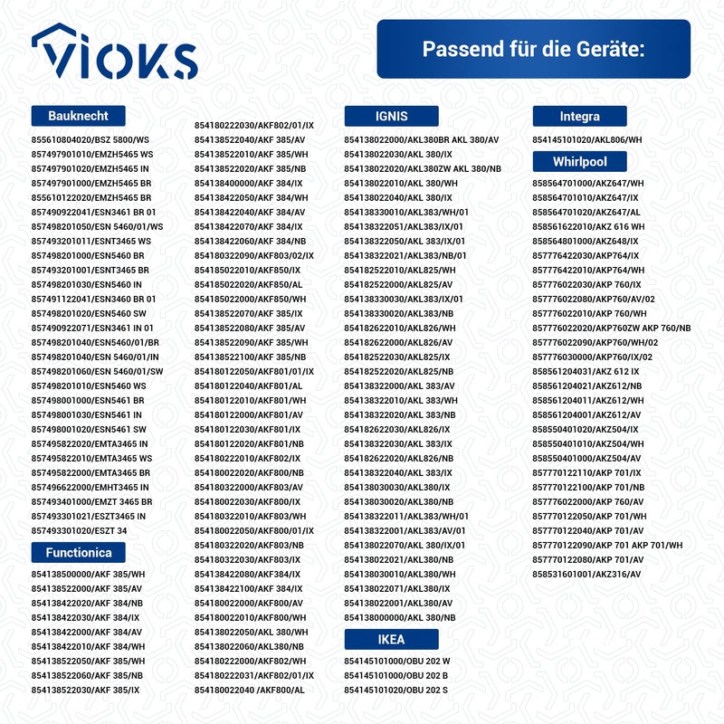 VIOKS Deep Baking Tray, Replacement for Whirlpool 481241838127 (445 x