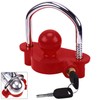 Turnart Trailer Lock for Standard Towing Hitch, Easy Assembly, Anti-theft