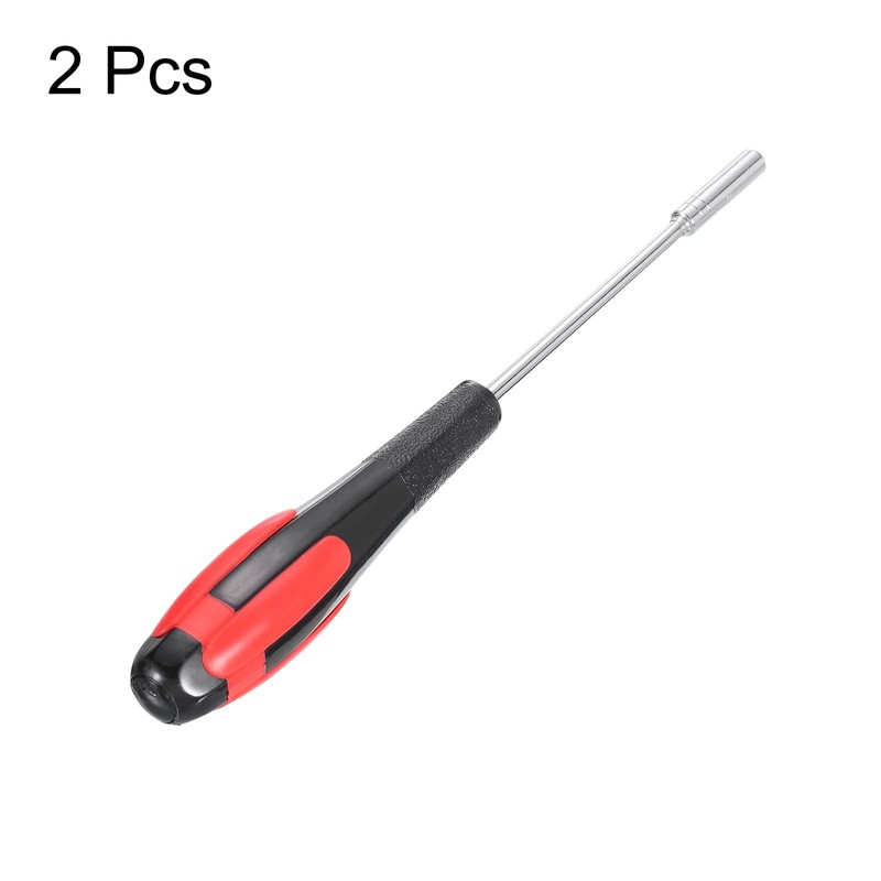 sourcing map 2pcs Metric Nut Driver 3mm Dia 75mm Shank