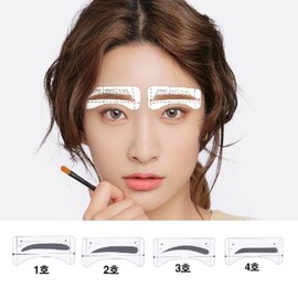 Eyebrow drawing, eyebrow stickers, eyebrow guide, eyebrow stencil / 눈썹그리기 눈썹스티커 눈썹가이드 눈썹틀