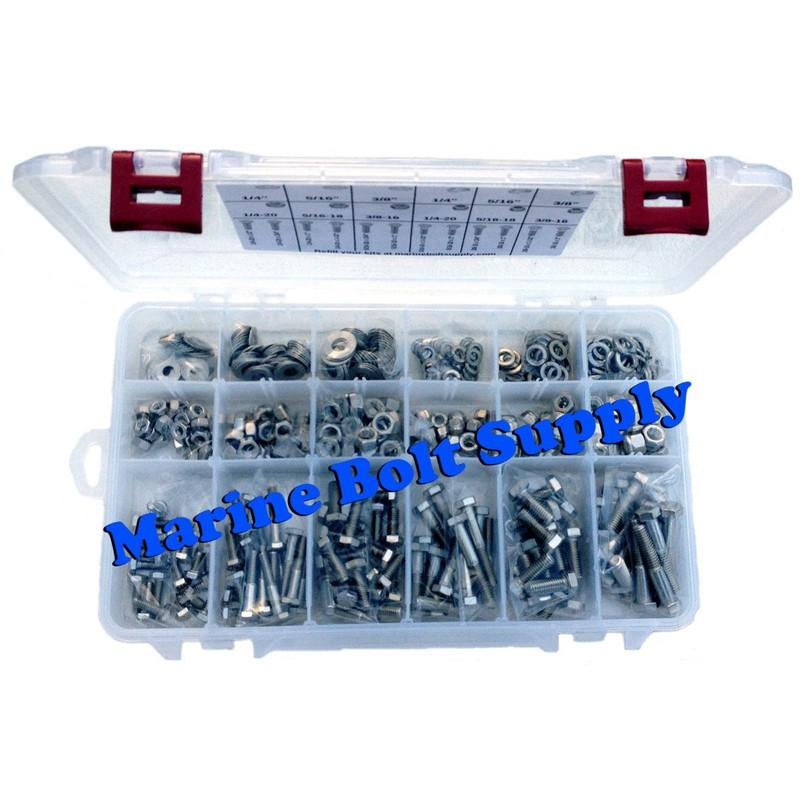 Type 316 Stainless Steel Hex Bolt Master Kit Marine Bolt