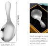 BANDED Small Scoops for Canisters,4 Pcs Coffee Scoops,Short Handle Spoons