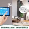 4 Pack Smart Lichtschalter Modul 10A, Mini Smart Home Sprachsteuerung/Timer,
