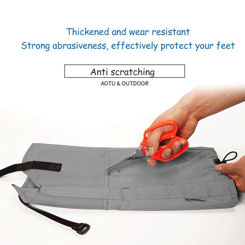 One Pair Snow Leg Gaiters Waterproof Unisex 600D Ripstop Oxford