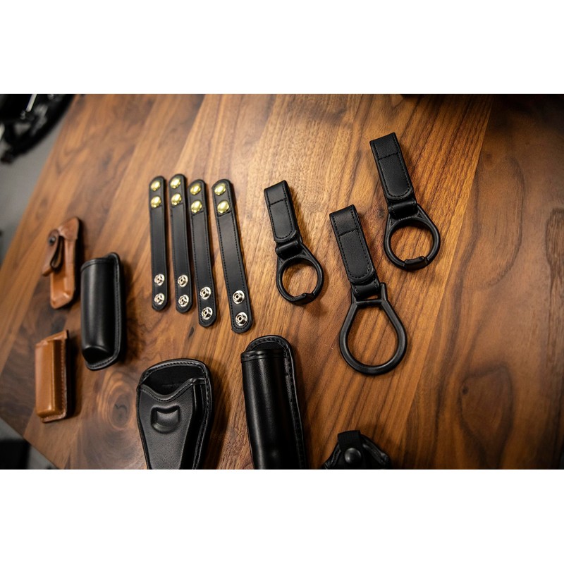 Bianchi Model 090 Open Top Handcuff Case, Plain Black