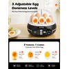 SUSTEAS Rapid Egg Cooker 9 Eggs, Soft, Medium, Hard Boiled,