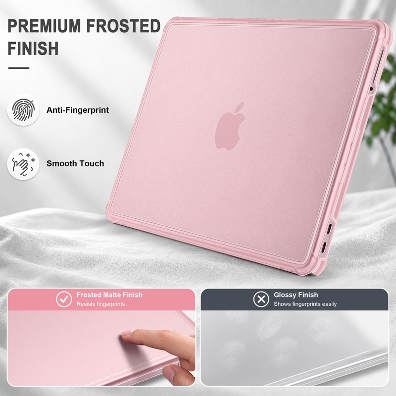 MEEgoodo for MacBook Neo 13 Inch Case 2026 Fit Model