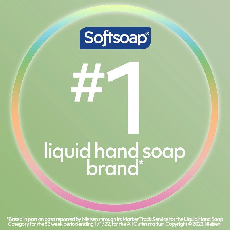 Softsoap Antibacterial Liquid Hand Soap Rosewater Aloe Pack of 6