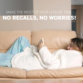 Serta Heated Throw Blanket - Reversible Fleece to Sherpa Electric Blanket, Fast Heating, Auto Shut Off Timer, Multi Heat Setting, ETL Certified, Machine Washable, Blue 50"x 60"