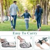HiiARug Outdoor Picnic Blankets for Outdoor Use 80"x80" Large Camping