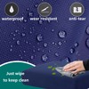 FLYMEI Patio Cushion Covers 25x25x5 Waterproof Outdoor Cushion Cover Replacement