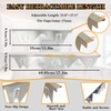 Niciksty 2 Pack Stainless Steel Stove Gap Covers, Retractable 13.8"-27.5"