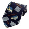 Steven Harris Mortgage Real Estate Men's Necktie (Blue)