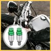 REPAIROCK 2pcs M5x0.8 Motorcycle Screw Fork Air Bleeder Valve for